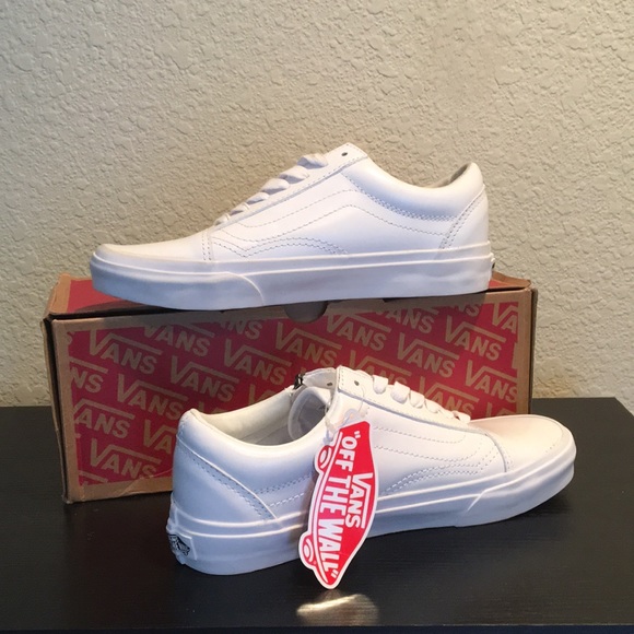 vans white vans white